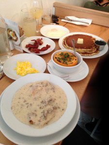 Breakfast at egg: a medley of delicious comfort foods