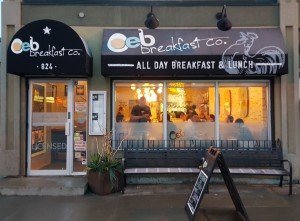 Where.CA, a Travel Planner for Canada, named OEB, Best Breakfast in Calgary