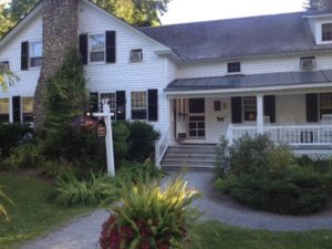 The Colonial style Inn at Baldwin Creek, home to Mary’s Restaurant