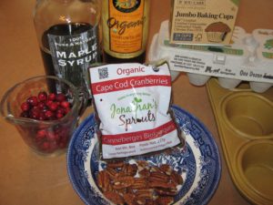 Organic Cape Cod cranberries, star ingredient forThanksgiving breakfast treat